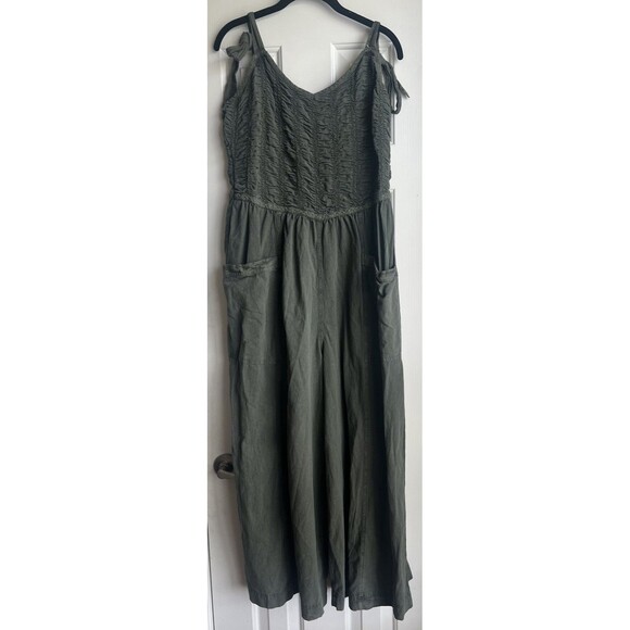 Free People Forever And Always Ruched One-Piece green, large - Picture 5 of 12